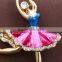 New Design Zinc Alloy Ballet Dance Metal Brooch