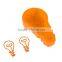 Eco-Friendly Factory Produced Promotional Gifts Light Bulb Shape paper clips In Plastic Box