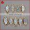 factory direct sale big facted galaxy quartz druzy jewelry connector AB color stone druzy bead connectors fashion charm