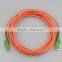 FTTH high quality E2000 multimode Optical Fiber Patch Cords