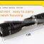 long range self defence weapon aluminum alloy flash light