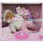 12 inch stuffed body baby mini plastic doll with 12 different IC sounds by touching hands with EN71