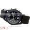 Clean design wristwatch silicon band sport watch your own logo