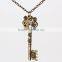 Fashion Cool Mens Antique Key Charms Necklace Gift for Boys