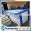 Heavy duty hinged joint metal prefabricated fences