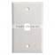 Factory Price High Quality Room Network Multiple Port Faceplate