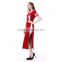 Side Slit Printed Ladies Casual Dresses 2016 Baseball Jersey Dress