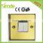 Mechanism life time 40000 time metal panel13A british wall switch and socket