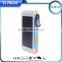 8000mah power bank emergency mobile phone charger aaa battery universal solar power bank for cellphones