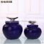 Blue glazed jingdezhen ceramic factory made pickle jar chinese with lid