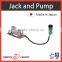Reliable hand lift pump jack and pump combinations with low & high pressure made in Japan