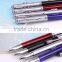 Fashion laser pointer pen custom promotional metal ball pen with led torch light