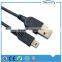 wholesale Low price and good quality usb 2.0 male to mini usb cable usb shielded high speed cable 2.0