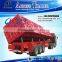 Hydraulic 3 Axles 60Ton Side Dump Semi Truck Trailer / Side Tipper Trailer For Sale