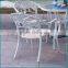 Cheap metal and glass dining table set from direct manufacturer