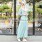  Online Print Maxi Muslim Dresses for Female