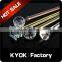 KYOK China made curtain poles accessories ,Polished brass double curtain rods 28mm
