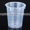 250ml disposable laboratory plastic measuring beaker