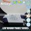 New 2015 CE&RoHS Round SMD LED Panel Light 9W
