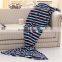 2016 Adult Child plush softextile mermaid blanket Softtextile blanket mermaid Mermaid tail blanket