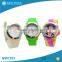 Wholesale cheap price colorful silicone strap good quality children watch
