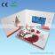 Custom lcd screen invitation video greeting card with best price