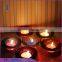 machine made glass sets tea light small candle holder