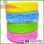fashion colorful custom size thick rubber band bracelets, rubber band bracelet patterns, free rubber band bracelet