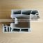 doors windows upvc profiles with rubber profile for glass and upvc window steel hardware