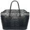 Trendy Crocodile Pattern Italian Brand Handbag