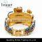 Dubai handmade gold rhinestone mosaic ethnic bracelet bangle on sale in 2016 new year