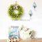 New Designed Popular Artificial Grass Wreath for Christmas Decoration