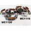 truth plain cowhide braided handmade leather bracelet with owl beads charm