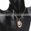 Hot Fashion Retro Jewelry Pendant Chain Choker Chunky Statement Big Zircon Necklace