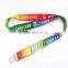 2016 cheap polyester custom printed lanyard for events