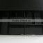 High quality elegant black print logo acrylic jewelry box with drawer