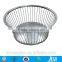 Stainless steel storage basket, SS fruit basket, SS wire basket, SS kitchen basket