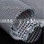 Polyester twill black yarn air warp knitting mesh fabric