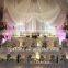 2015 China wholesale pipe and drape wedding stage backdrop decoration wedding stage decoration