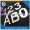 large logo stickers of 3d car stickers with various shapes such as fruit and english letters in hot sale in 2015 china