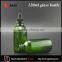 2016 hot sale e-liquid glass bottle 60ml green glass dropper bottle