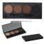 private label cosmetics 4 Shades Colorful Shimmer Waterproof Eyebrow Powder