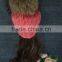 Hot sale ,2016 New knitted hats raccoon fur pom pom hats knitted winter hats with raccoon ball
