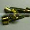 high strength gr5 DIN912 M6X12mm titanium fastener titanium screw titanium bolt