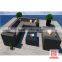 Manufacturer wholesale 2016 Hot Selling Modern Rattan wicker Garden set