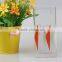 350ml OEM Printed Square Drinking Glass Cup Juice Glassware From Factory Fancy Square Drink Glass Cup