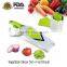 Hand-Held Vegetable Fruit Julienne Mandoline V Blade Slicer