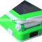 rechargeable solar desk lamp reading led solar light with 24pcs SMD