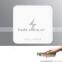 Custom Business wireless charger for samsung galaxy with factory price portable usb travel charger for smartphone