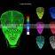 3D Optical Night Light Jack 7 RGB Light Colors 10 LEDs AA Battery or DC 5V Mixed Lot